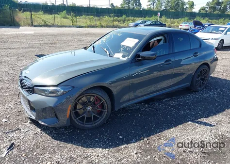 2023 BMW 3 Series M340I xDrive из США, поврежденный, VIN 3MW49FF03P8D25692